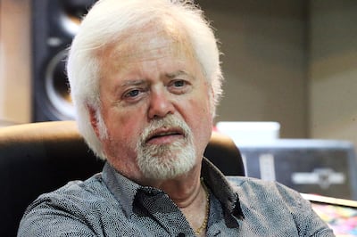 Merrill Osmond answers a question as he and his brother, Jay Osmond, talk about their lives and family at Rock Canyon Studios in Provo on Tuesday, June 26, 2018. The brothers are working on a new record.