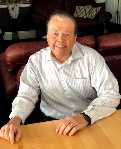 Alan Osmond at his home in Orem.