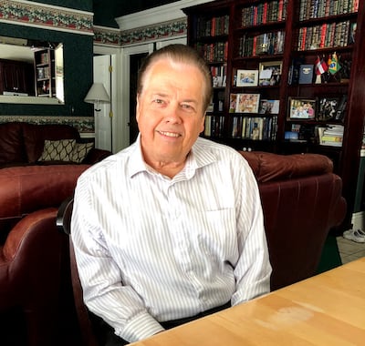 Alan Osmond at his home in Orem.